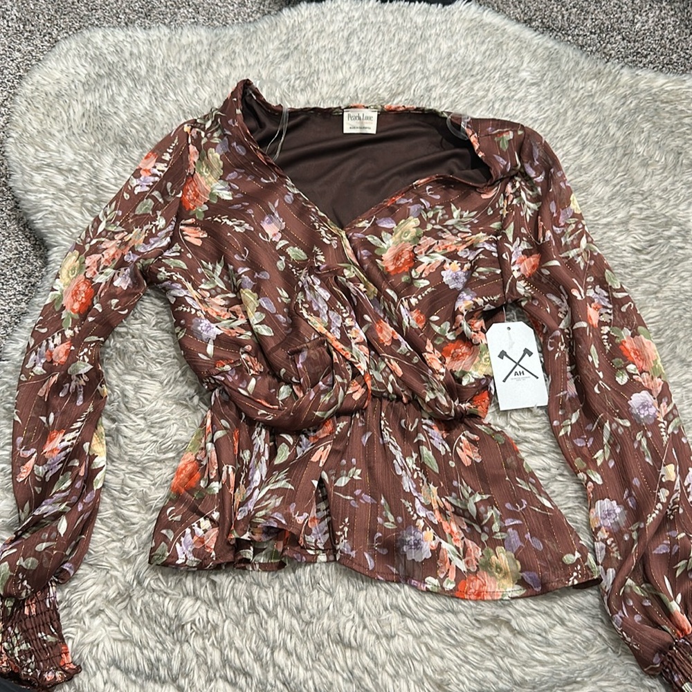 Peach Love California Blouse